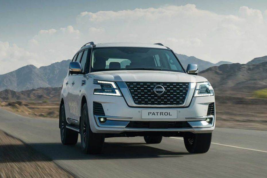 Nissan Patrol (2023-2024) Front Side View Nissan Patrol (2023-2024) Front Side View