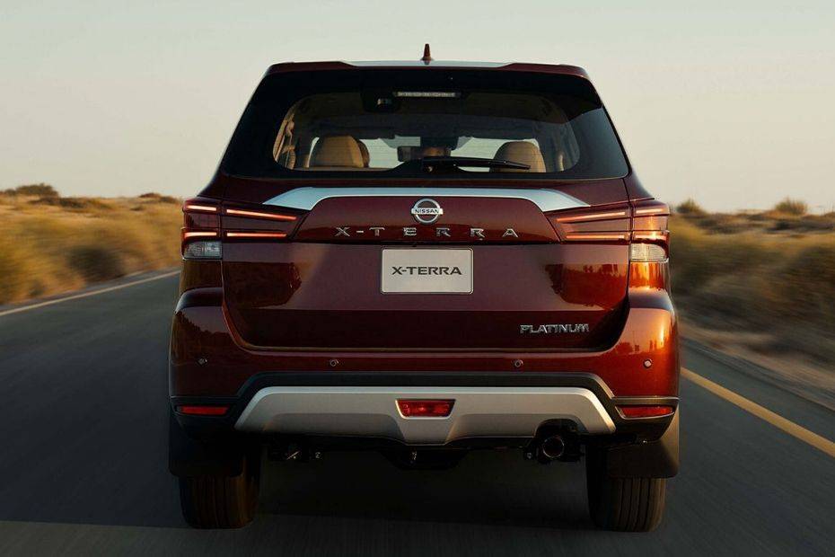 Full Rear View of Nissan Xterra