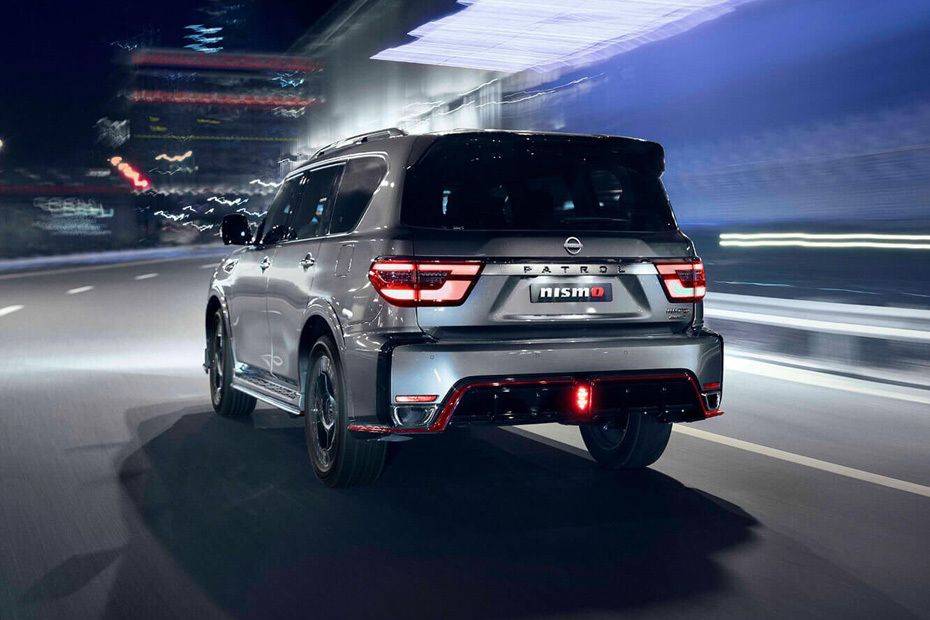 Rear Medium View of Nissan Patrol Nismo Rear Medium View of Nissan Patrol Nismo