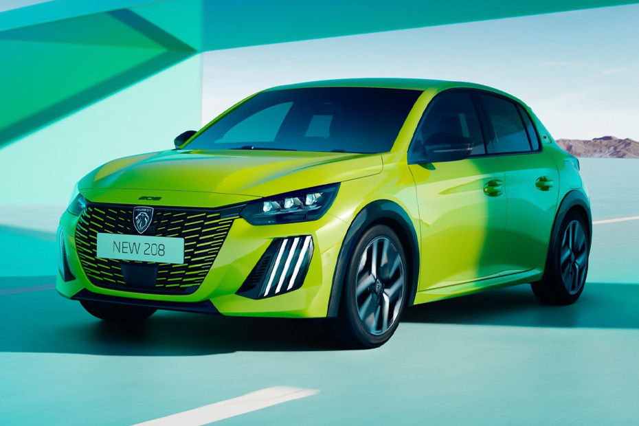 Peugeot  E-208 Front angle low view