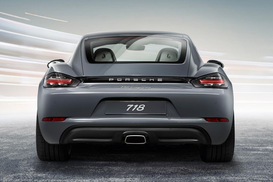 Full Rear View of Porsche 718 Full Rear View of Porsche 718