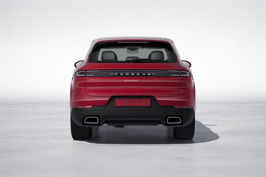 Full Rear View of Porsche Cayenne Full Rear View of Porsche Cayenne