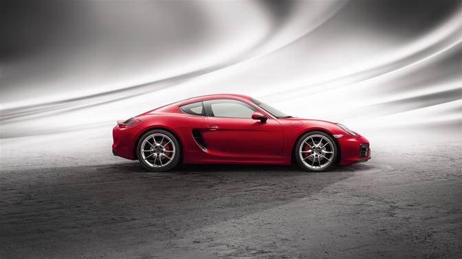 Cayman GTS Side view Cayman GTS Side view