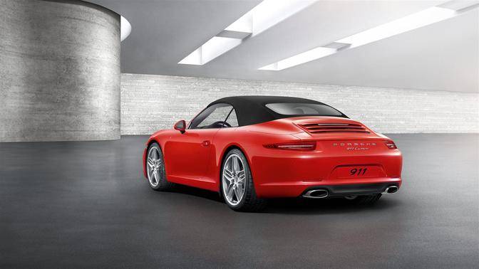 911 Carrera Cabriolet Side view 911 Carrera Cabriolet Side view