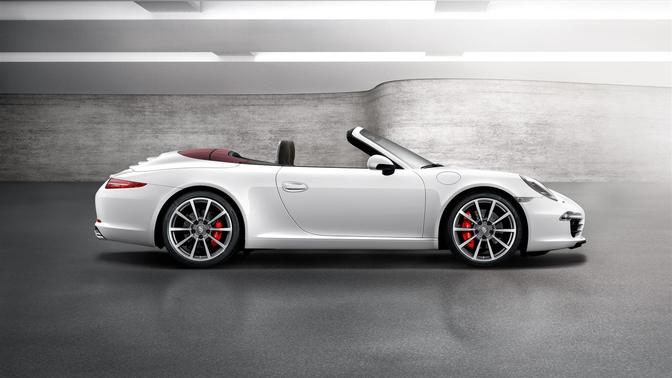 911 Carrera S Cabriolet Side view 911 Carrera S Cabriolet Side view