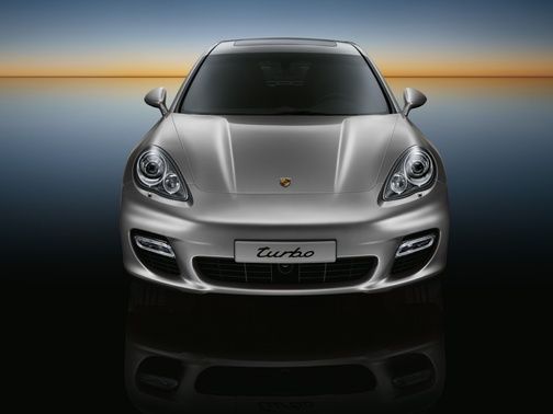 Full Front View of Panamera Turbo Full Front View of Panamera Turbo