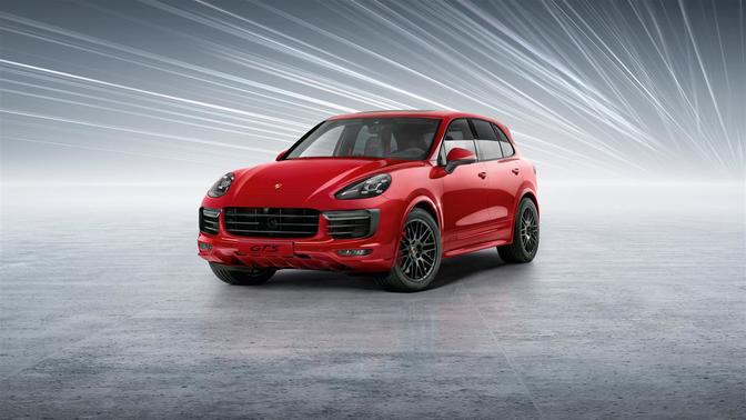 بورش Cayenne GTS Front Angle High View بورش Cayenne GTS Front Angle High View