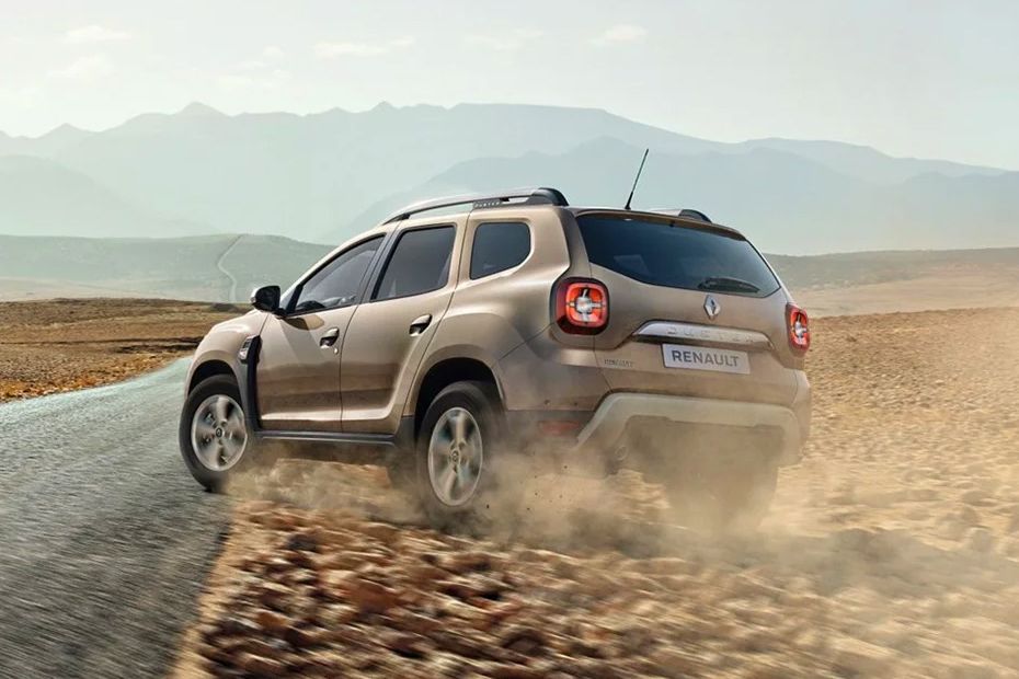 Rear Cross Side View of Renault Duster Rear Cross Side View of Renault Duster