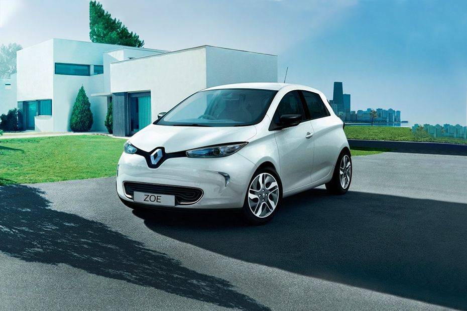 Renault  Zoe Front angle low view