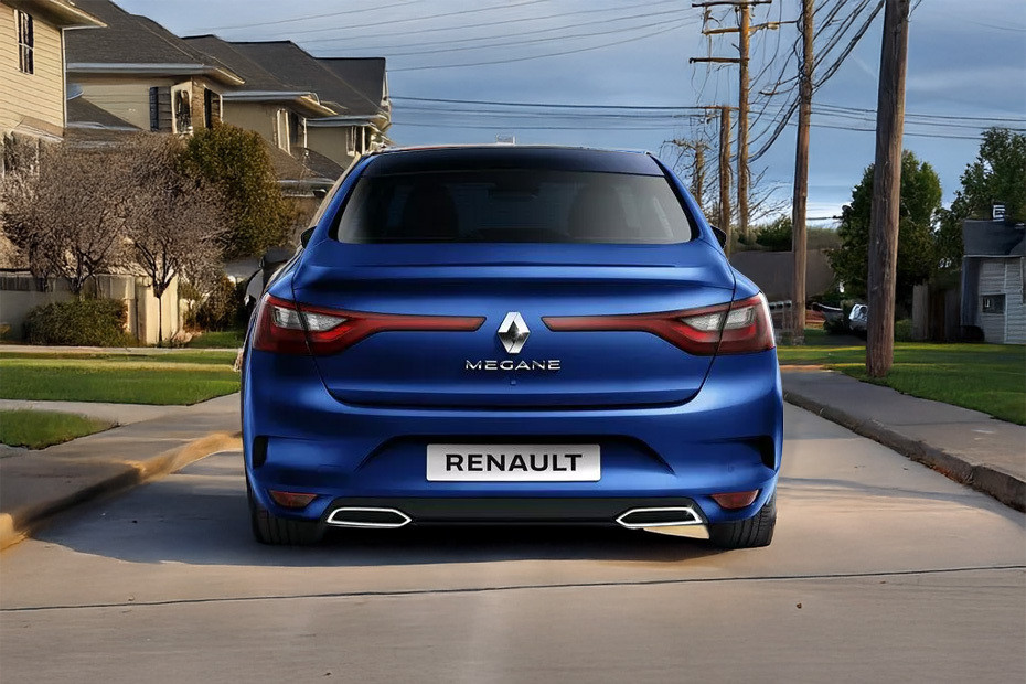 Full Rear View of رينو ميجان Full Rear View of رينو ميجان