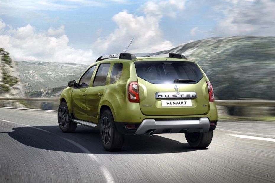 Rear Cross Side View of Renault Duster (2012-2021) Rear Cross Side View of Renault Duster (2012-2021)