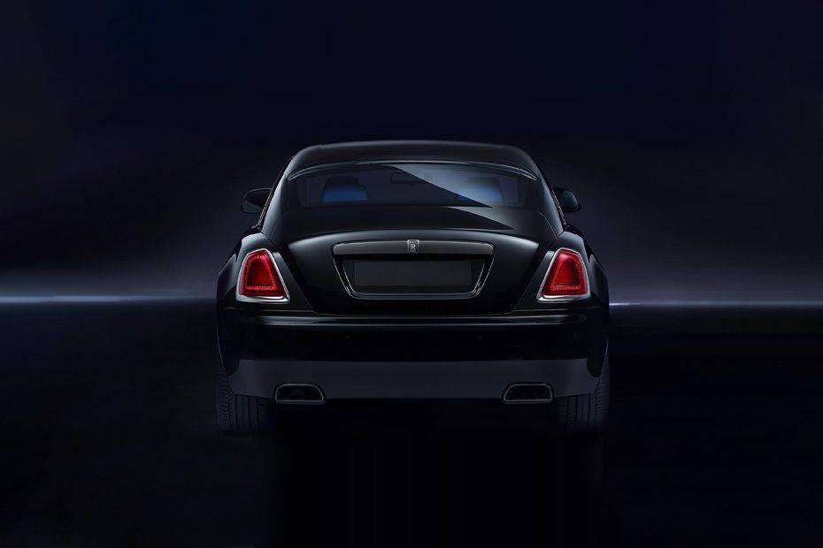 Full Rear View of Rolls Royce Wraith Full Rear View of Rolls Royce Wraith