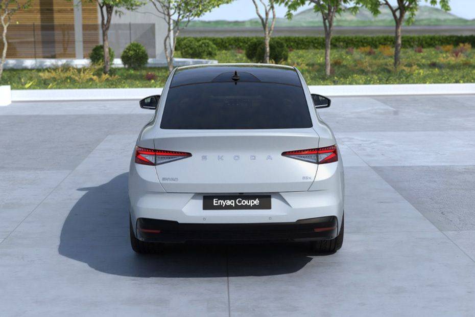 Full Rear View of سكودا إينياك كوبيه Full Rear View of سكودا إينياك كوبيه