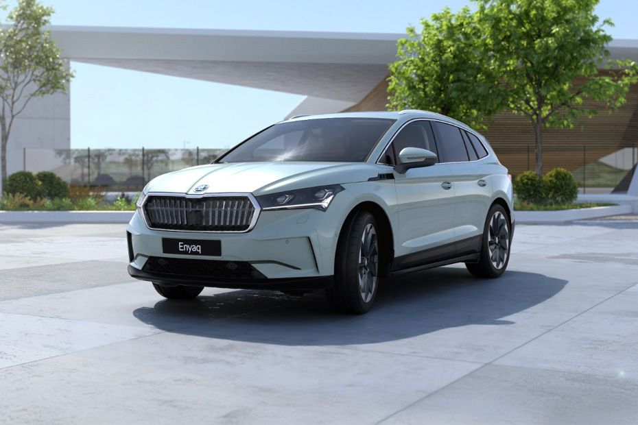 Skoda  Enyaq Front angle low view