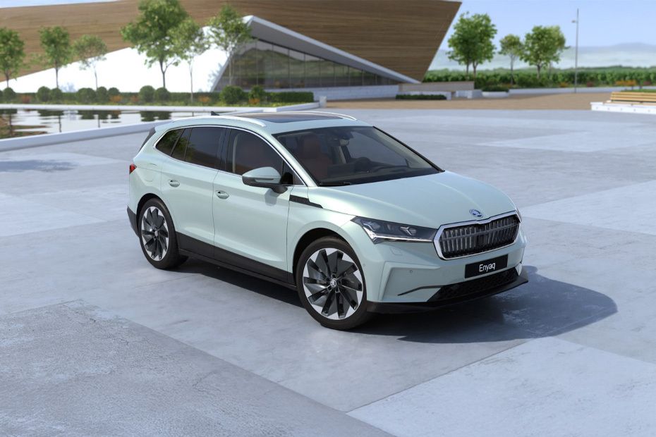 Skoda Enyaq Front Medium View Skoda Enyaq Front Medium View