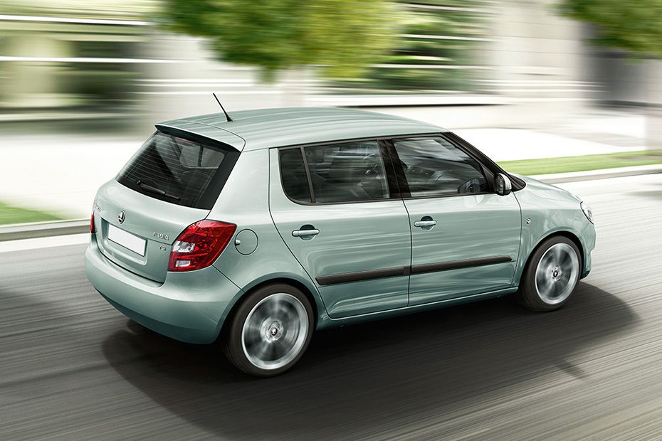 Fabia Rear Low Angle View Fabia Rear Low Angle View