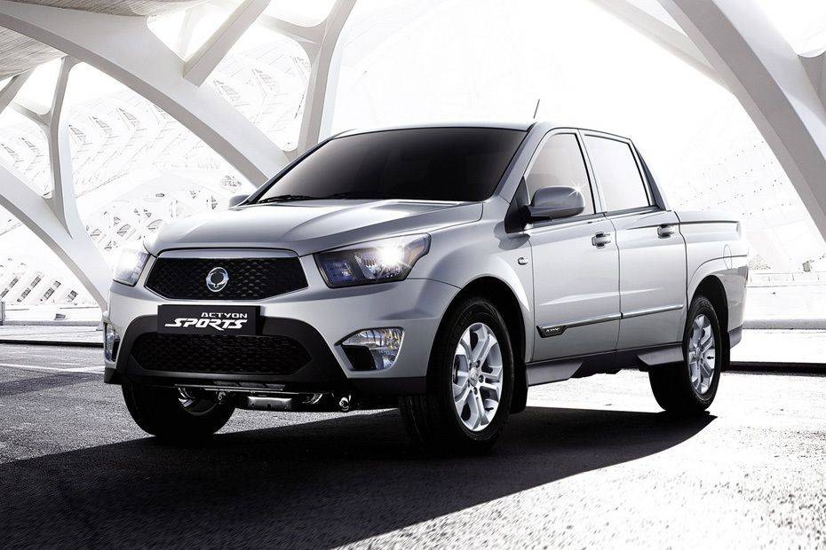 Ssangyong Actyon Sport Front Side View Ssangyong Actyon Sport Front Side View