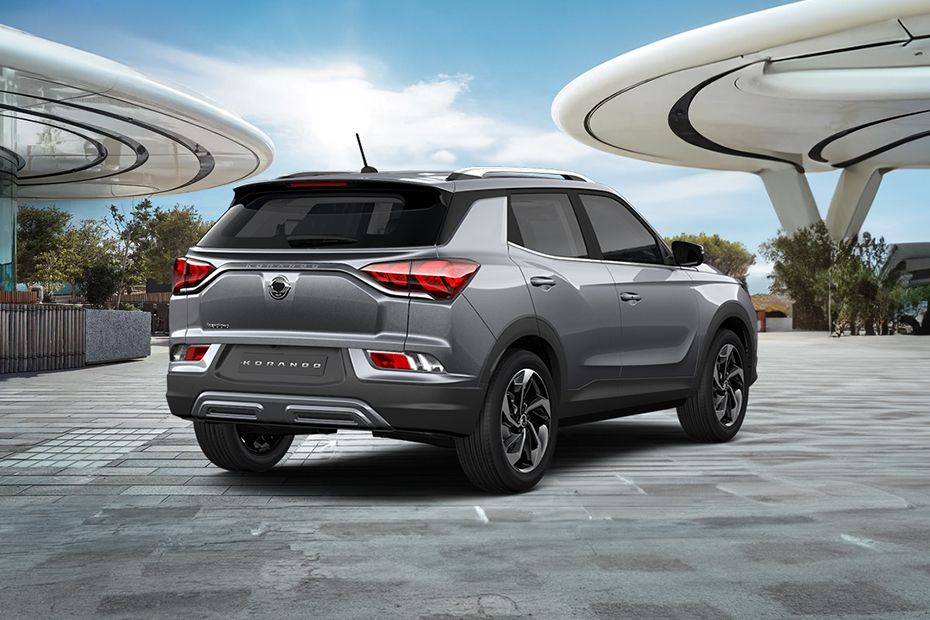 Korando Rear angle view Korando Rear angle view