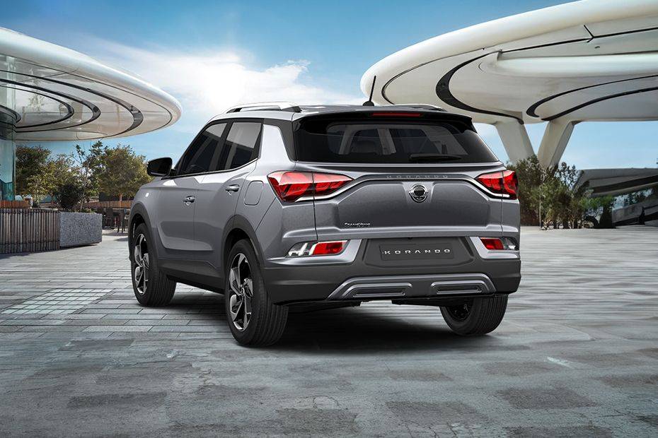 Rear Medium View of Ssangyong Korando Rear Medium View of Ssangyong Korando