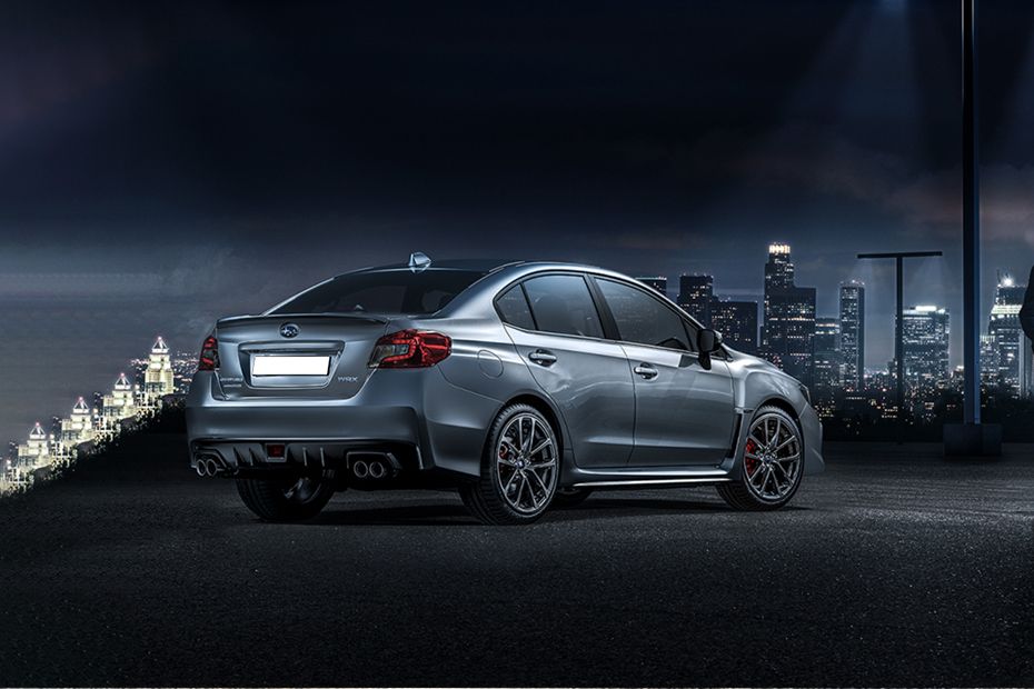 WRX (2012-2021) Rear angle view WRX (2012-2021) Rear angle view