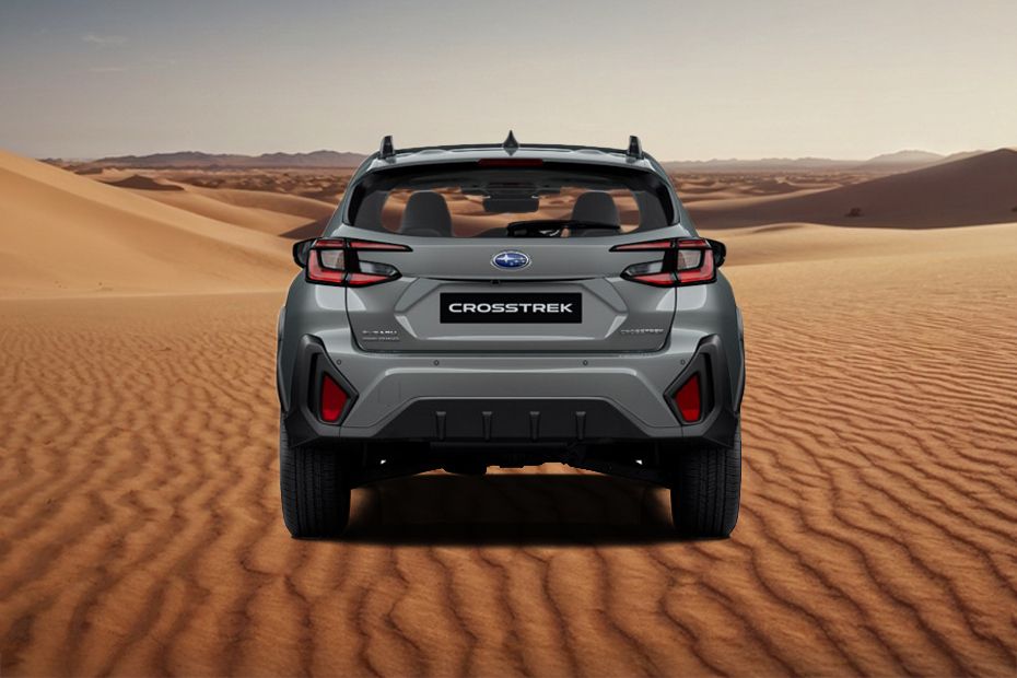 Full Rear View of Subaru Crosstrek Full Rear View of Subaru Crosstrek
