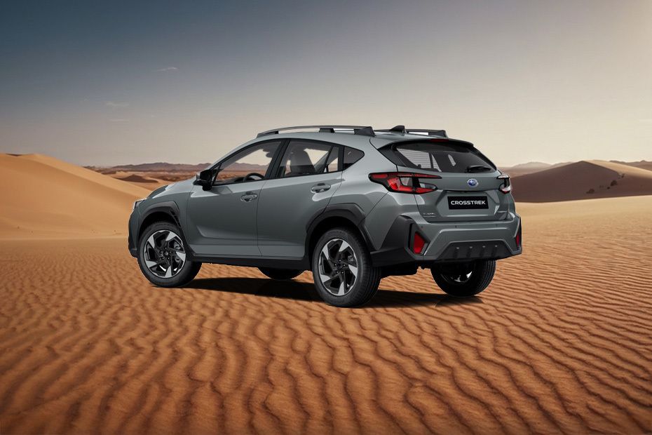 Rear Cross Side View of Subaru Crosstrek Rear Cross Side View of Subaru Crosstrek
