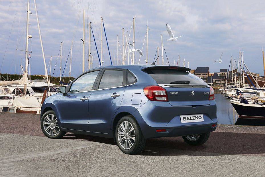 Baleno (2022-2022) Rear Low Angle View Baleno (2022-2022) Rear Low Angle View