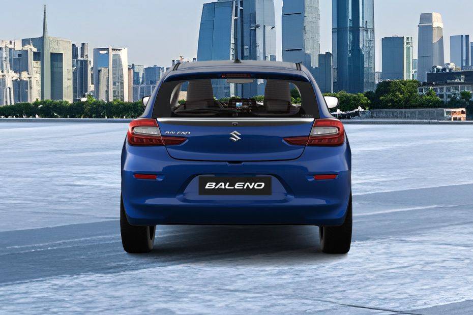 Full Rear View of Suzuki Baleno Full Rear View of Suzuki Baleno