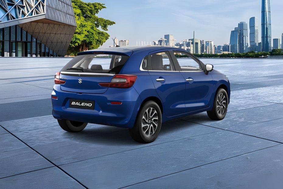 Baleno Rear angle view Baleno Rear angle view