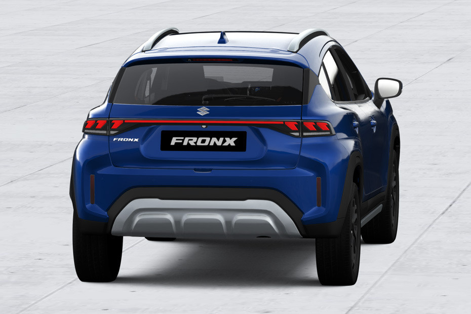 Full Rear View of Suzuki Fronx Full Rear View of Suzuki Fronx