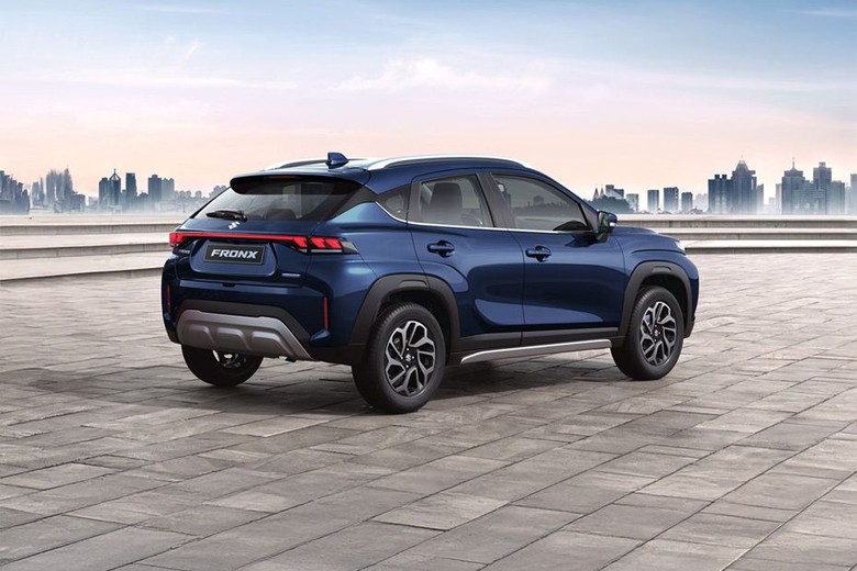 Fronx Rear angle view