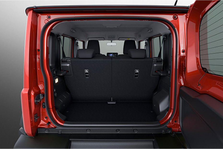 Trunk Open Closer View of Jimny 5 Door
