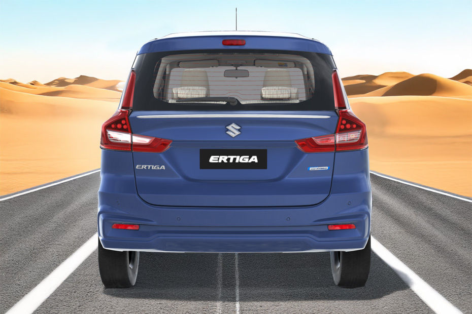 Full Rear View of Suzuki Ertiga