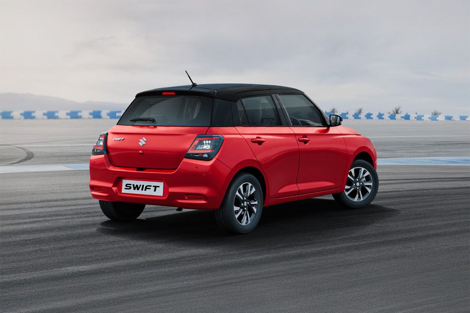 Swift Rear angle view Swift Rear angle view