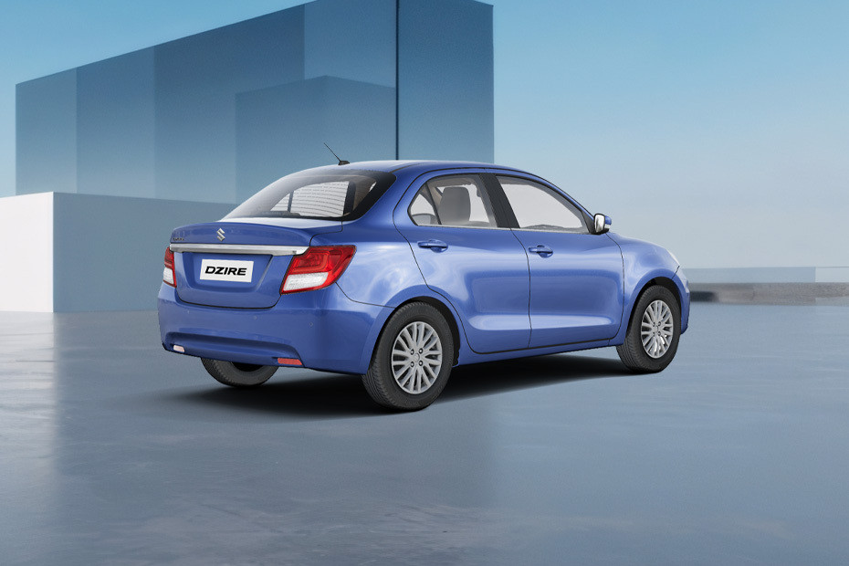Dzire (2021-2024) Rear angle view Dzire (2021-2024) Rear angle view