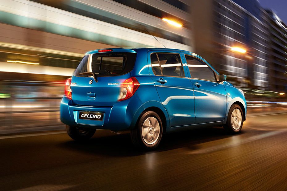 Celerio Rear angle view Celerio Rear angle view