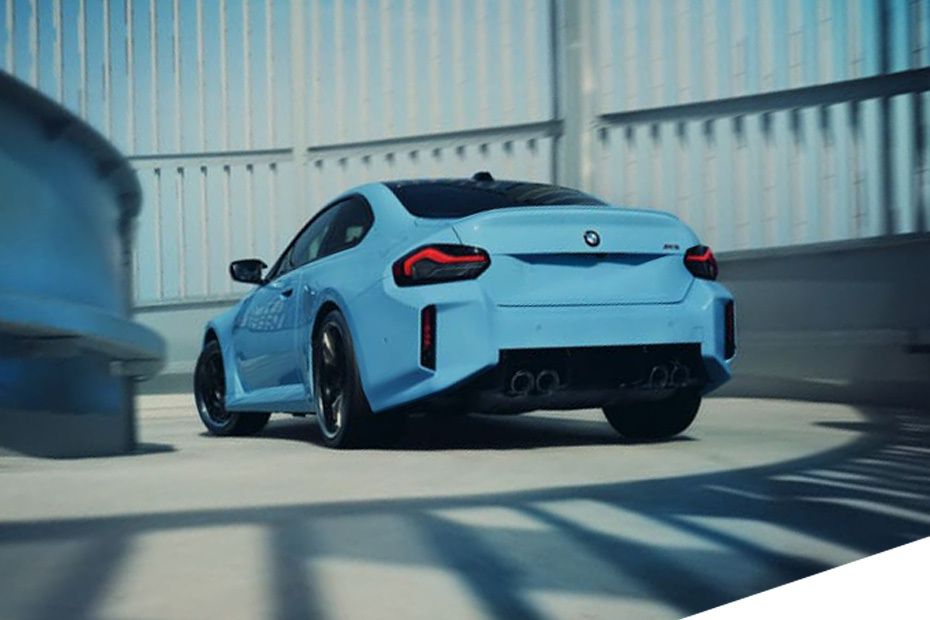 Rear Medium View of BMW M2 Rear Medium View of BMW M2
