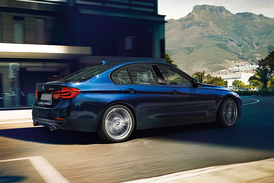 3 Series Sedan Rear Low Angle View 3 Series Sedan Rear Low Angle View