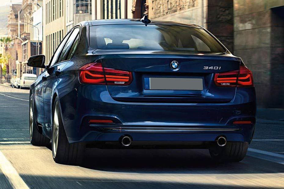 Rear Medium View of BMW 3 Series Sedan Rear Medium View of BMW 3 Series Sedan