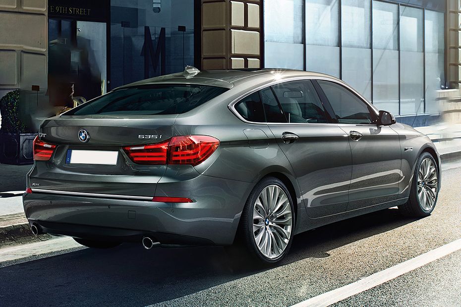 5 Series Gran Turismo Rear Low Angle View 5 Series Gran Turismo Rear Low Angle View