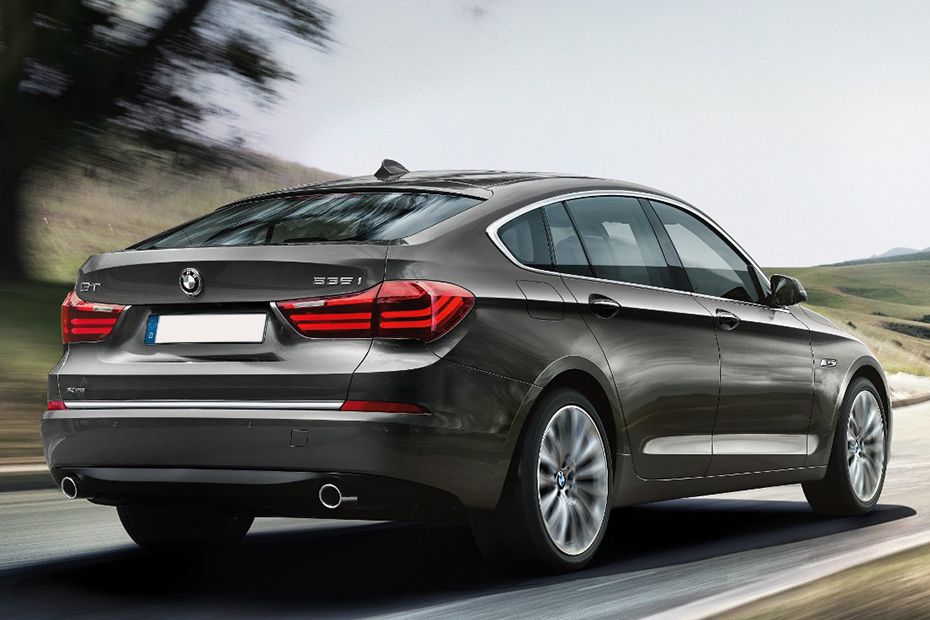 Rear Medium View of BMW 5 Series Gran Turismo Rear Medium View of BMW 5 Series Gran Turismo