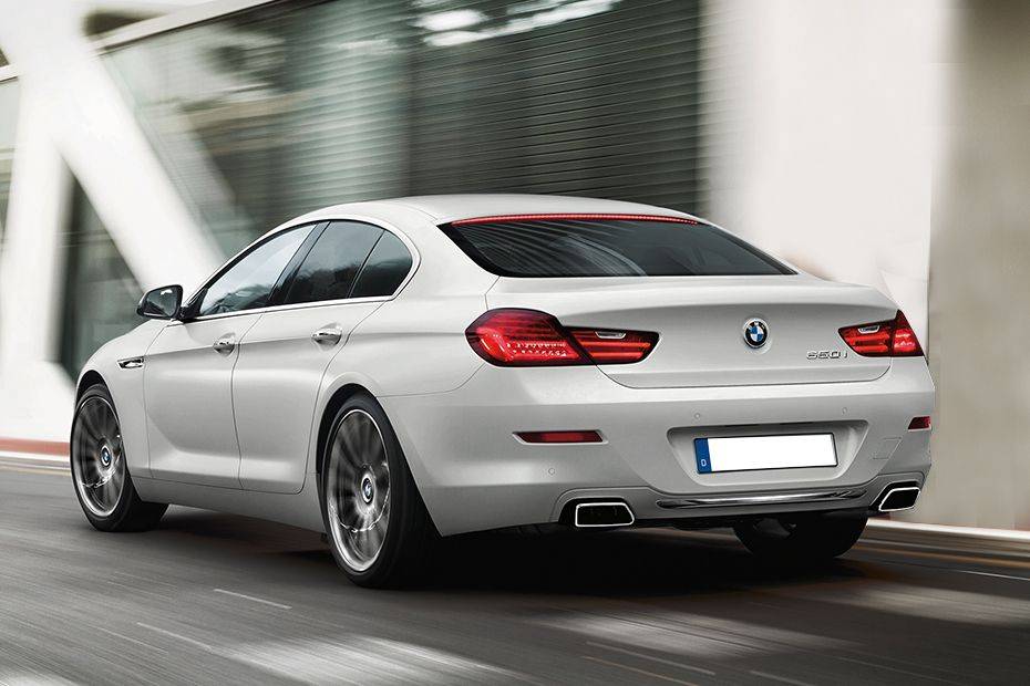 Rear Cross Side View of بي إم دبليو 6 Series Gran Coupe Rear Cross Side View of بي إم دبليو 6 Series Gran Coupe