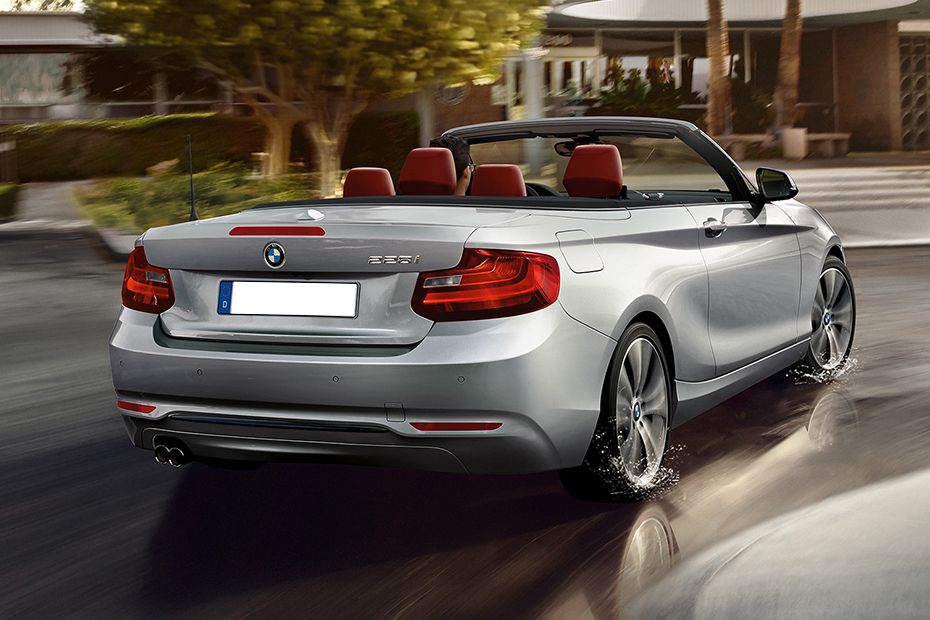 2 Series Convertible Rear angle view 2 Series Convertible Rear angle view