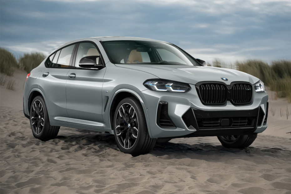 BMW X4 Front Medium View BMW X4 Front Medium View