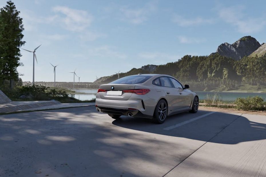 4 Series Gran Coupe Rear angle view 4 Series Gran Coupe Rear angle view