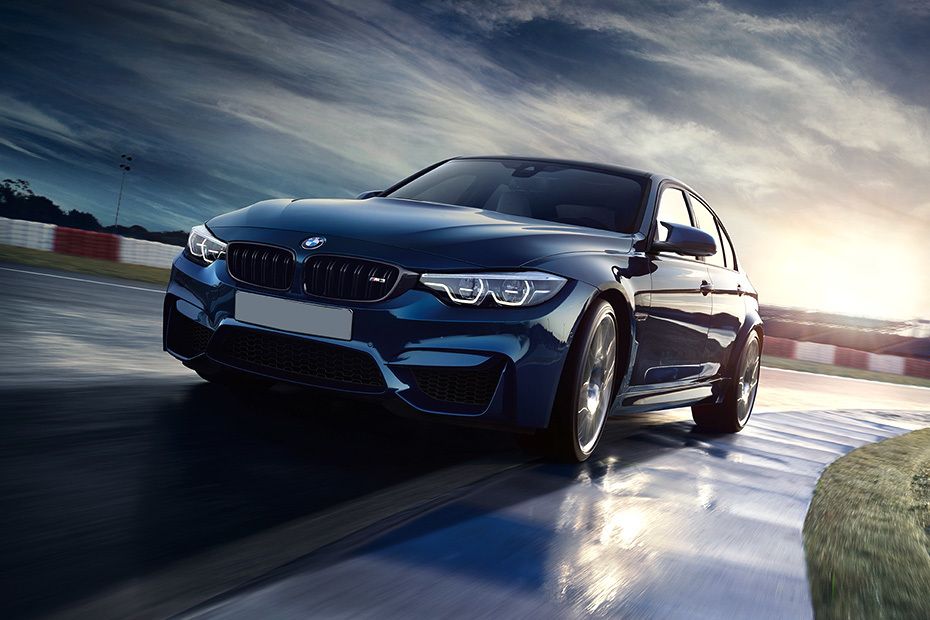 BMW M3 Sedan Front angle low view BMW M3 Sedan Front angle low view