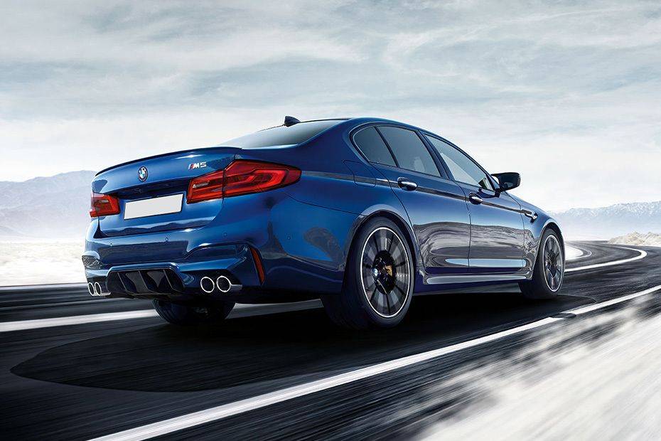 M5 Sedan Rear Low Angle View M5 Sedan Rear Low Angle View