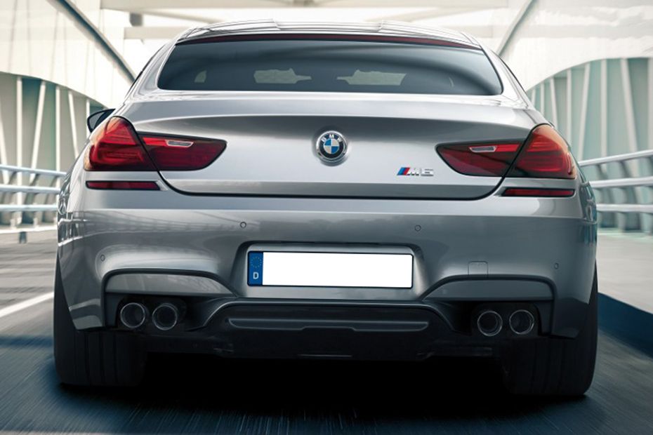 Full Rear View of BMW M6 Gran Coupe Full Rear View of BMW M6 Gran Coupe