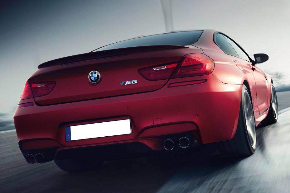 M6 Coupe Rear angle view M6 Coupe Rear angle view