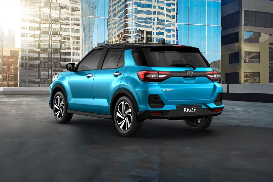 رايز Rear angle view رايز Rear angle view